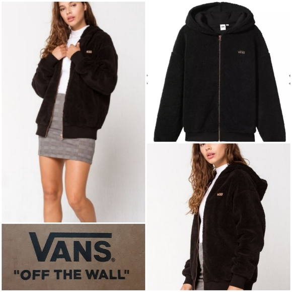 vans sherpa hoodie